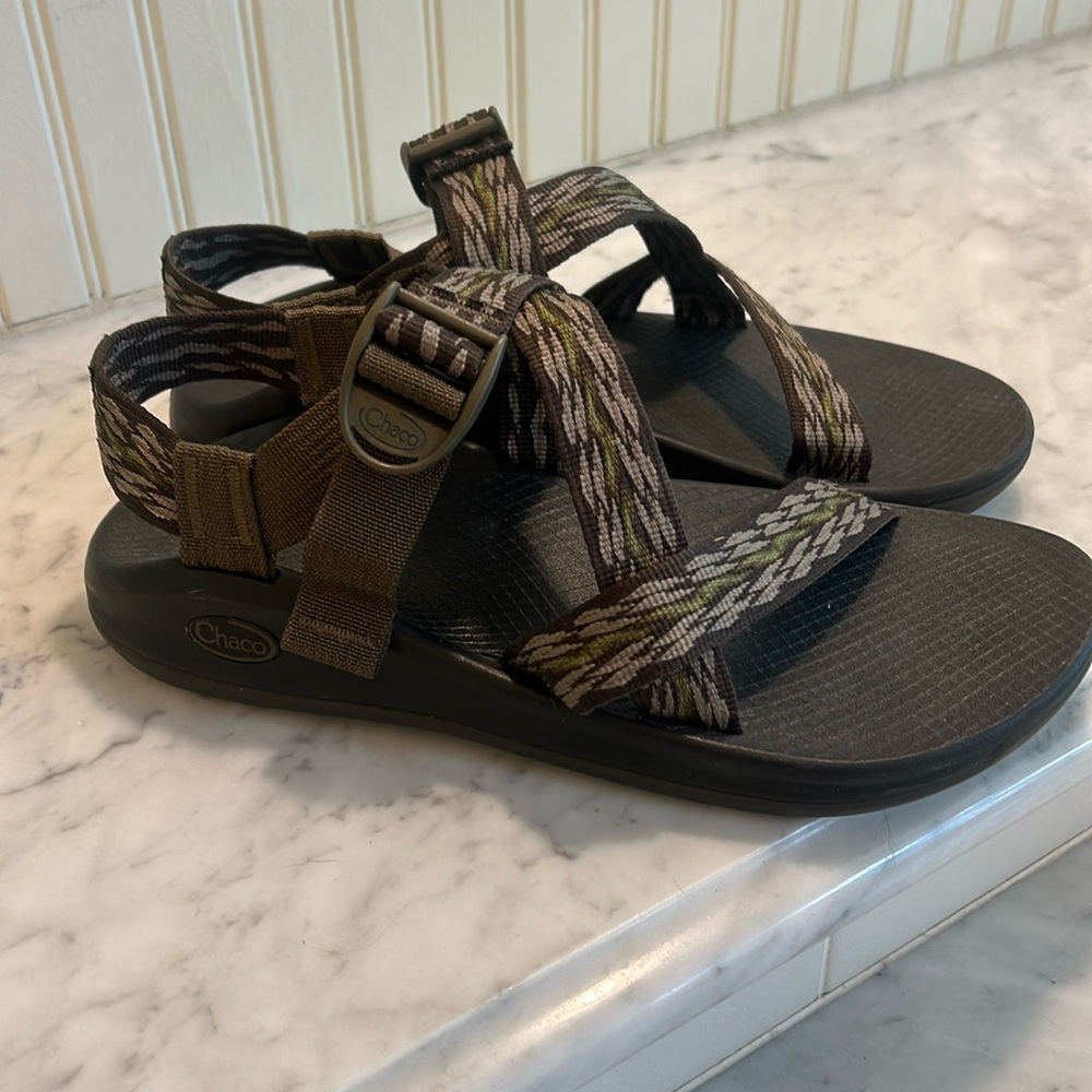 Chaco Z/1 adjustable sandals.